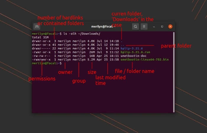 Changing Ownership in linux Permissions