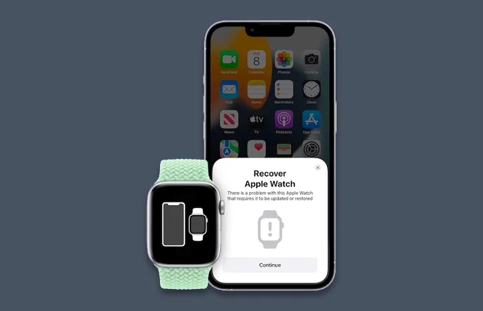 Restore Data (Apple Watch) ios setup assistant