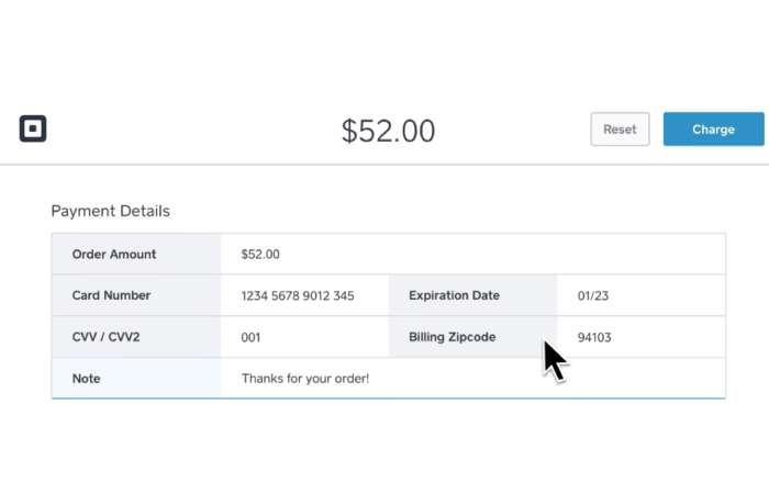 Square Dashboard basics